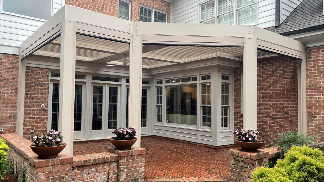 Louvered Pergola - StruXure Pergola - Modern mechanized pergolas - Raleigh, North Carolina