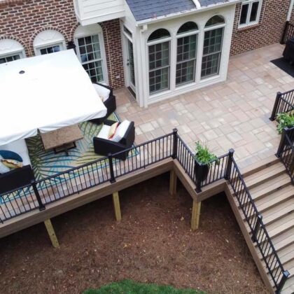 Outdoor Living with Custom Patio