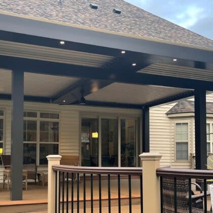 Outdoor Space with a StruXure Pergola