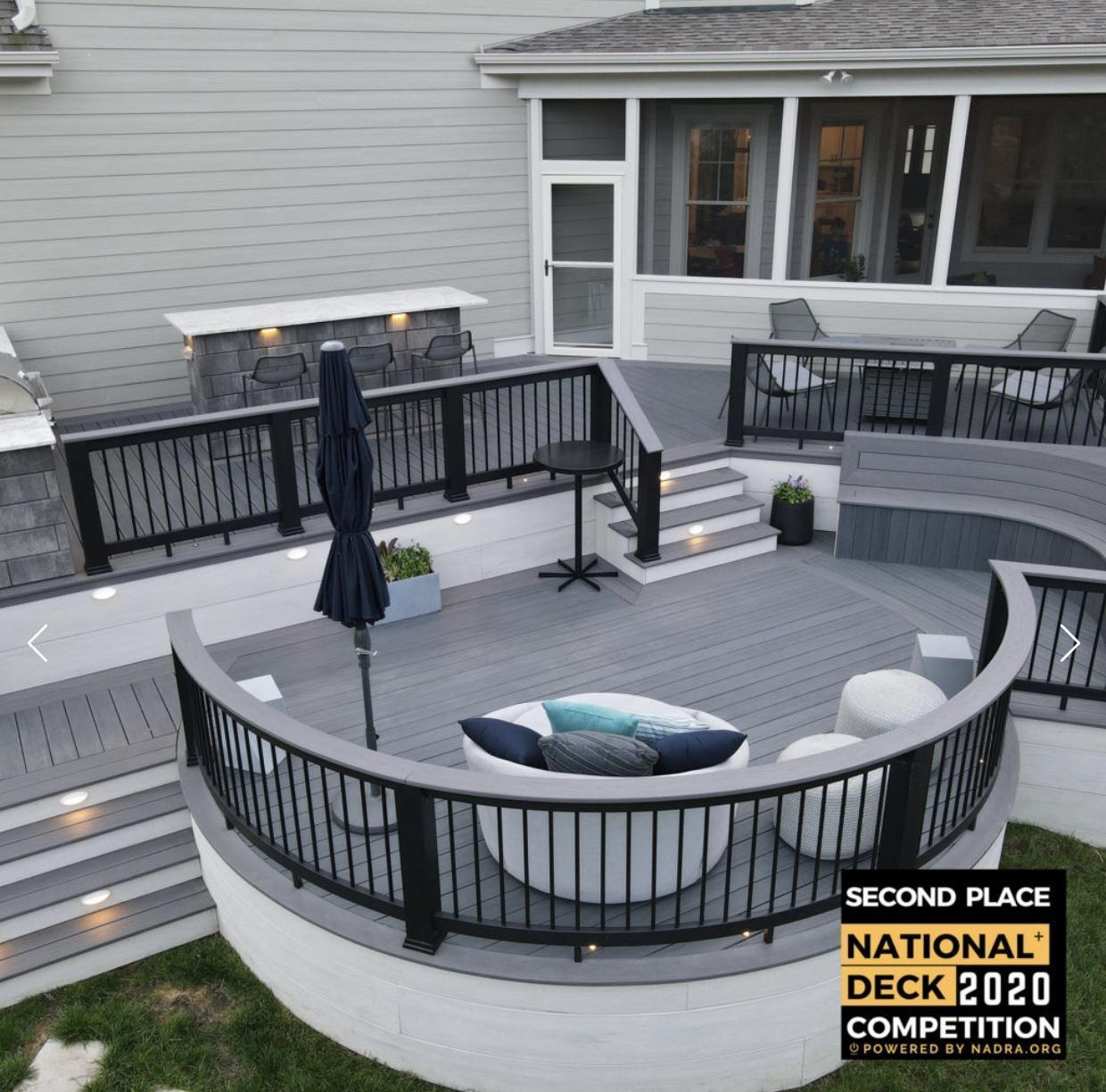 Composite decks and wood decks contractor in Chapel Hill North Carolina