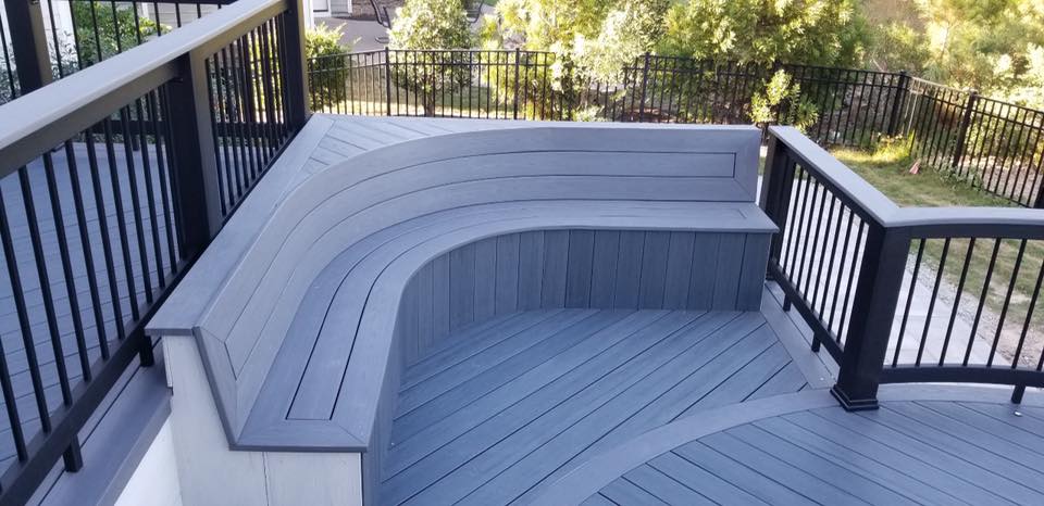 Curved Deck Contractors in Raleigh North Carolina