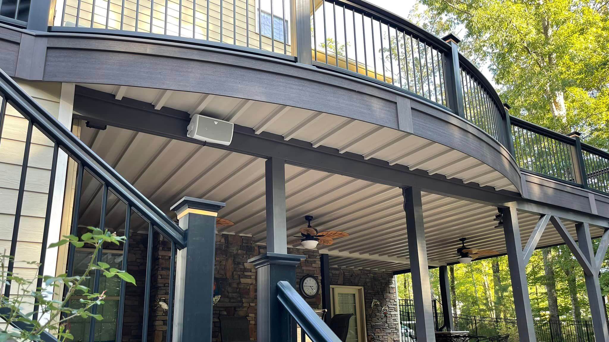 photo of waterproofing under a deck - Benefits of Creating a Dry Under-Deck Space - Underdeck waterproofing services - Deck Building company near me