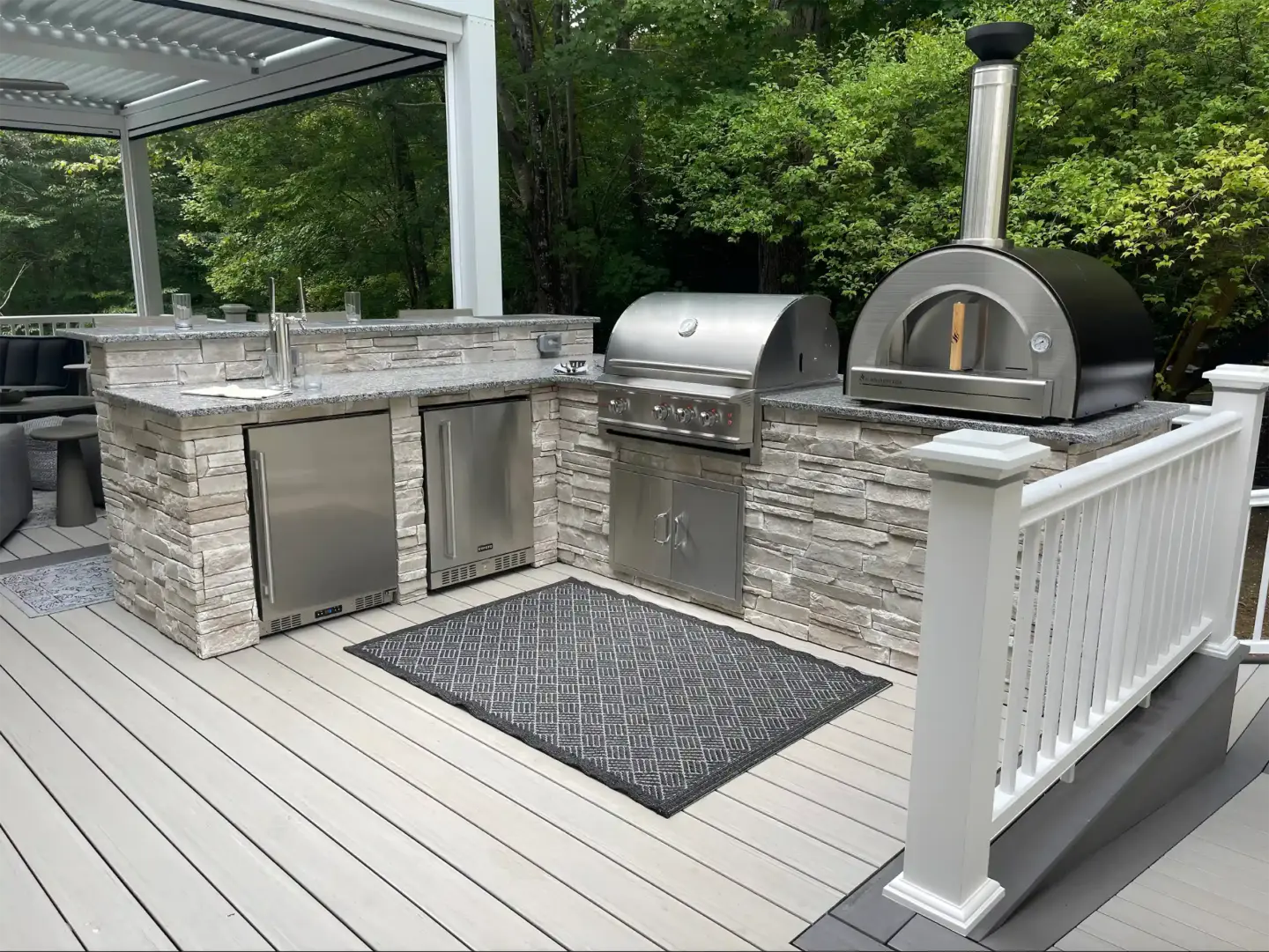Modern Patio designs for north carolina homes