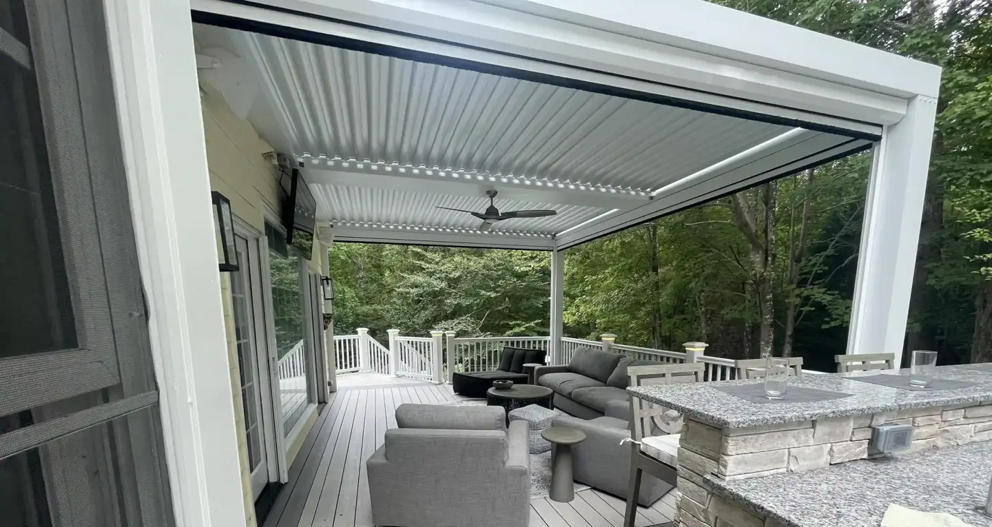 StruXure Smart Pergolas Installation contractors in Durham
